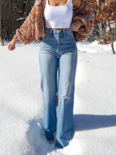 H 61775 Wide Leg Jeans for Women Ůʿ���ţ��ѝ �W���羳