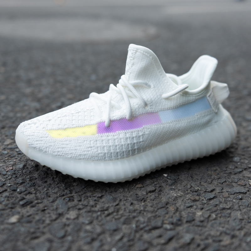 Putian Coco zapatos 2023 verano nuevo 350v2 volando tejido transpirable hombres y mujeres pareja zapatos palomitas zapatos para correr hombres