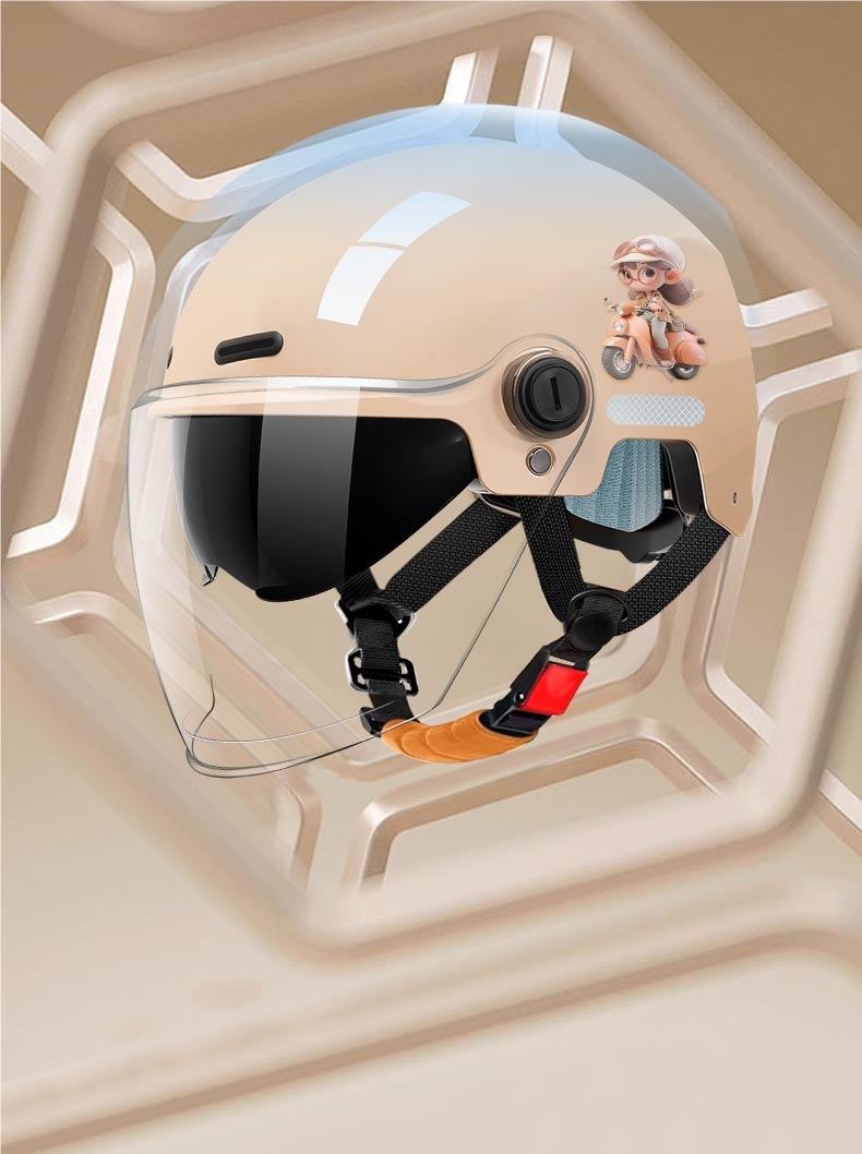New National Standard 3C Certified Electric Motorcycle Helmet