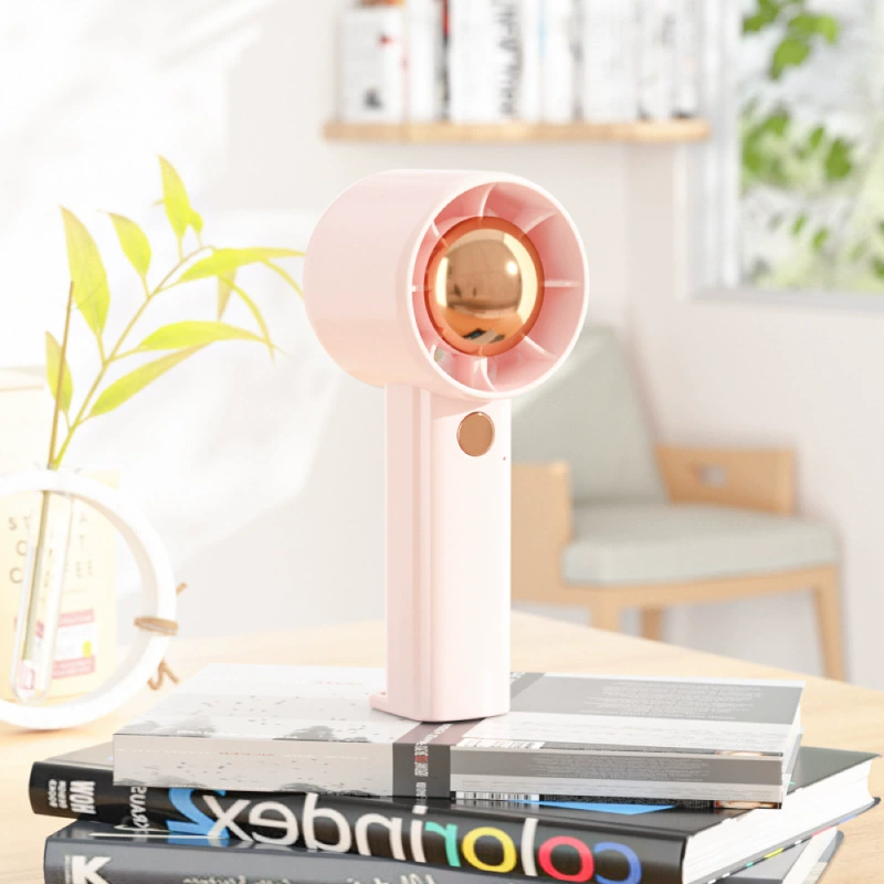 Handheld small travel air fan