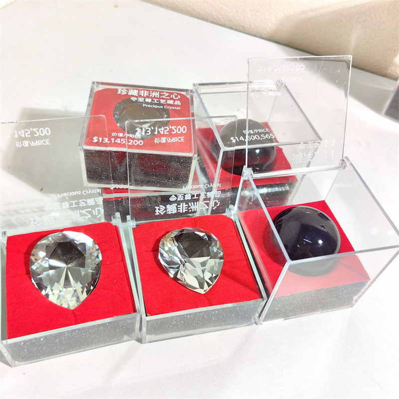 Collectible-Grade African Heart 1:1 Crystal Model Ornament Delta Operation Game Peripheral Collectible Gift Collectible-Grade African Heart 1:1 Crystal Model Ornament Delta Operation Game Peripheral Collectible Gift