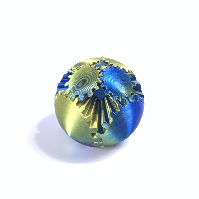 跨境新品3d打印齿轮球Gear Ball Spin Ball旋转创意解压玩具现货|undefined