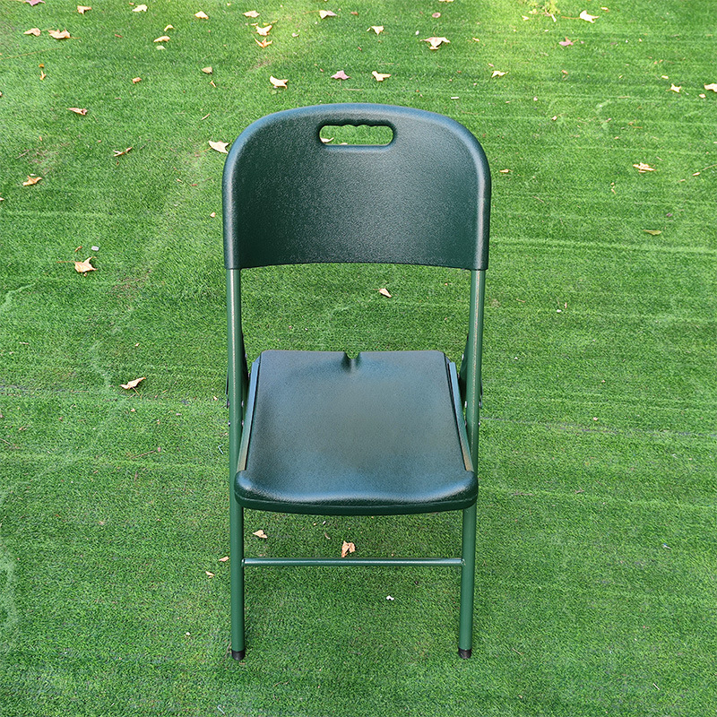 silla plegable verde portátil al aire libre silla de entrenamiento de campo multipropósito silla de trabajo silla de soplado de descanso de emergencia contra incendios