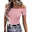 2026 Hot Sale Women Sexy Off Shoulder Short Sleeve Blouse_ecoleips.com