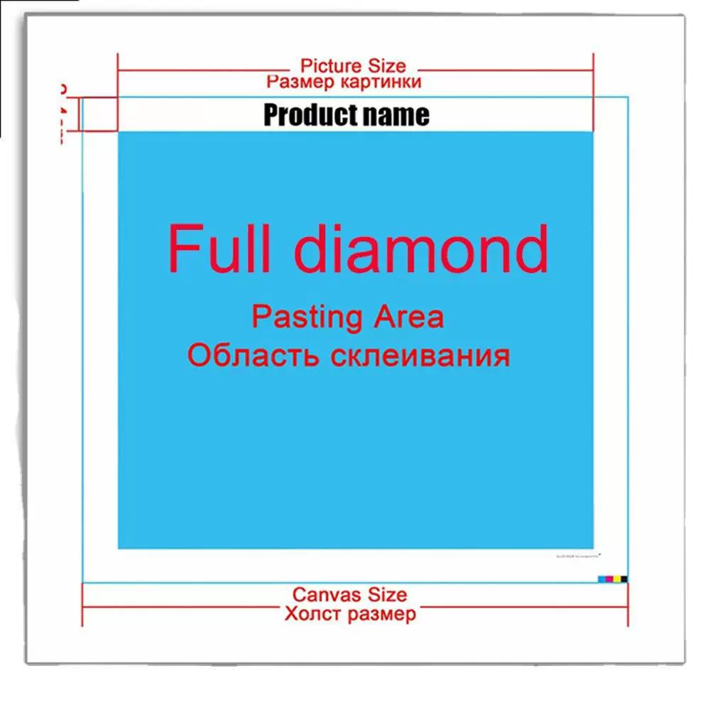 DIY 5D Diamond Painting Животные Жираф Тигр Слон Полная версия