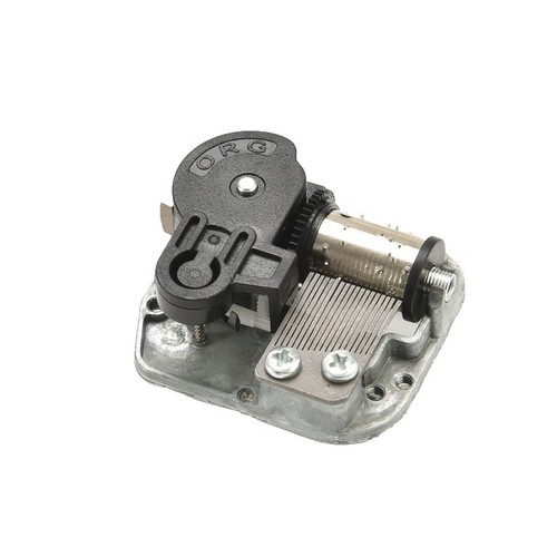 Standard key-wound movement eight-tone music box core, sky city music box craft toy DIY accessories