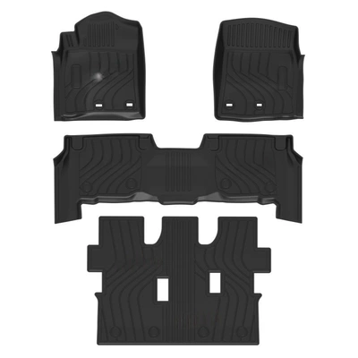 Lc200 Floor Mats Tpe — Universal Foot Pad - left-hand-drive-lc200-seveneight-seats-4-pieces-in-total-not-suitable-with-fire-extinguisher-full-tpe-special-car-dedicated