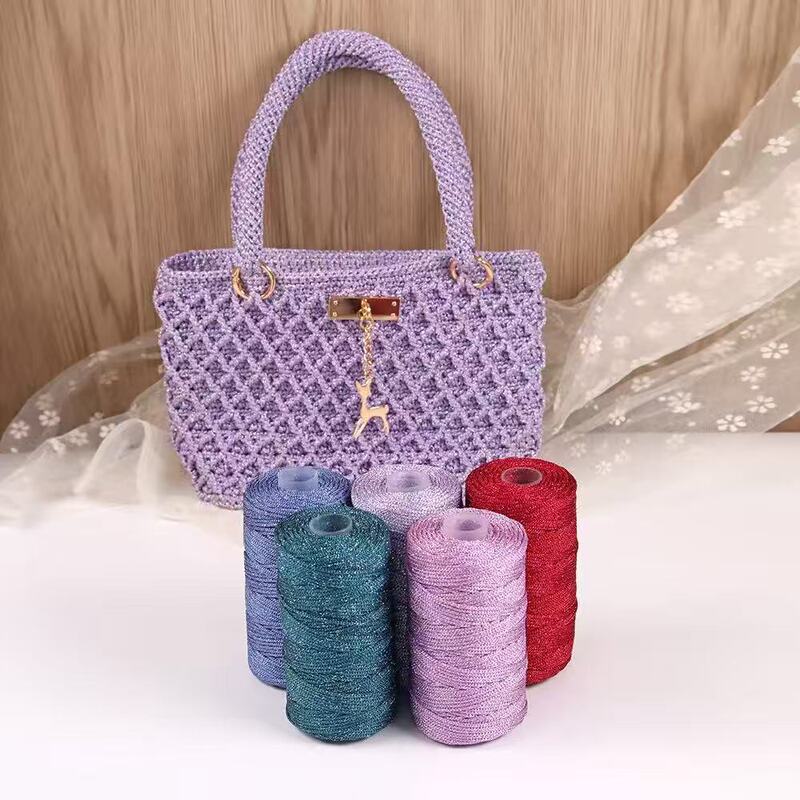 Lightweight Shiny Silk Thread Manufacturer Wholesale Handmade Knitting Hats and Shoes DIY Crochet Material Kit Lightweight Shiny Silk Thread Manufacturer Wholesale Handmade Knitting Hats and Shoes DIY Crochet Material Kit