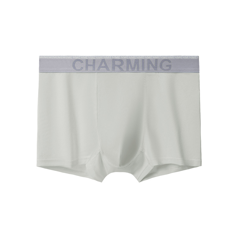 Ropa interior de los hombres modal algodón boxer shorts juventud inconsútil deportes transpirable más tamaño boxer shorts cabeza ropa interior