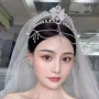 婚礼超闪新娘简约发饰
