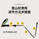 Outdoor Adjustable Folding Hiking Stick 7075 Aluminum Alloy Hiking Walking Stick Men's and Women's Straight Handle Stick for the Elderly