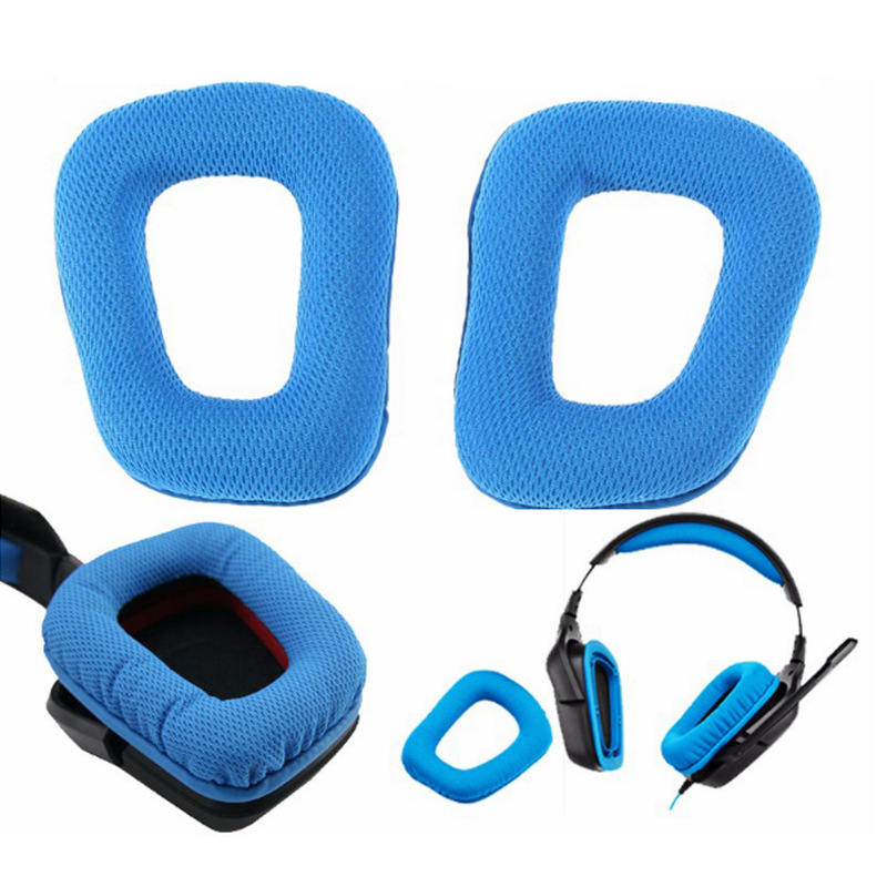 Suitable for Logitech G930 G430 G230 G35 Ear Cuffs Headphone Cover Breathable Mesh Ear Mask