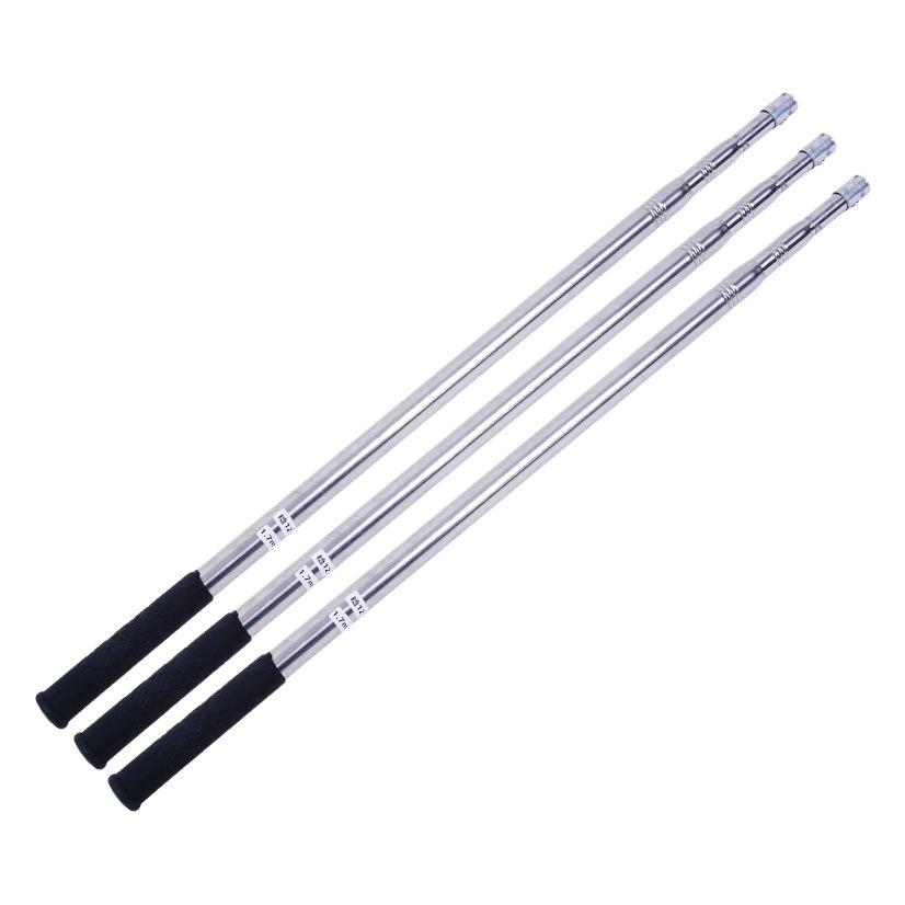 Factory wholesale thick steel pipe stainless steel embossed fishing rod fishing accessories fishing net fishing rod bracket wholesale