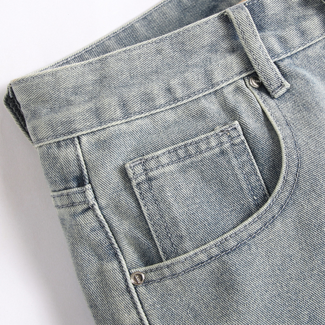 Loose Denim Shorts For Men Summer Casual Versatile Five Point_voghion.com