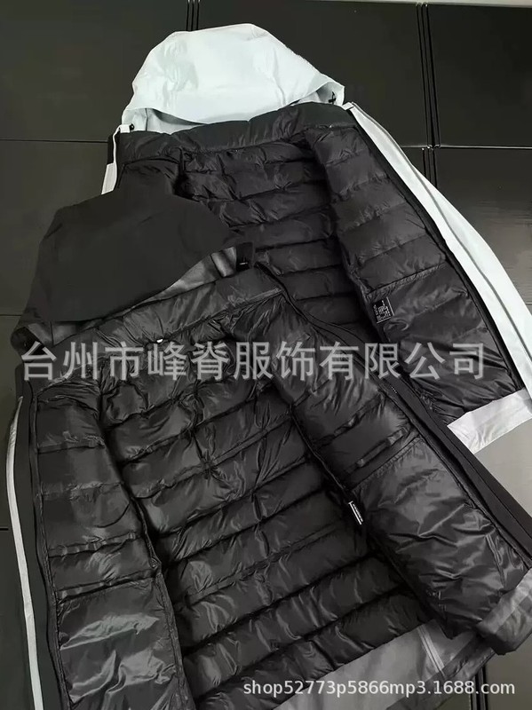 台州鸟家beta LT三合一硬壳冲锋衣户外男女可拆卸冬季羽绒服防水|undefined