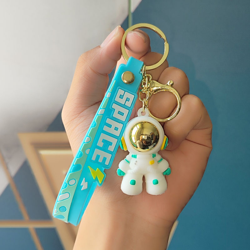 Viaje creativo transfronterizo, muñeca de cielo estrellado, llavero de astronauta, colgante de bolso, decoración de coche, regalo de evento