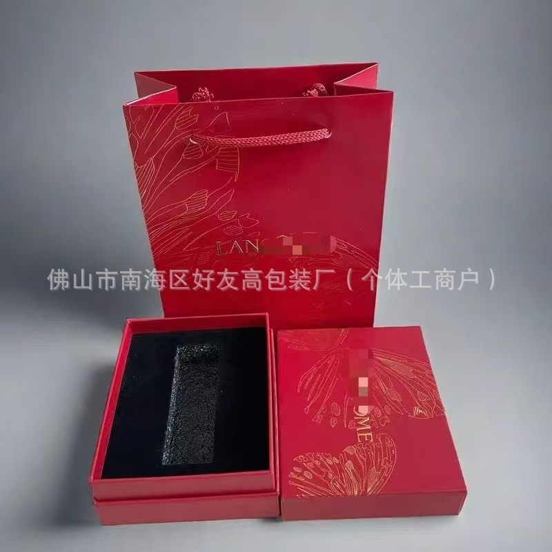 립스틱 상자 + 선물 가방 [빨간색] 재고 있음