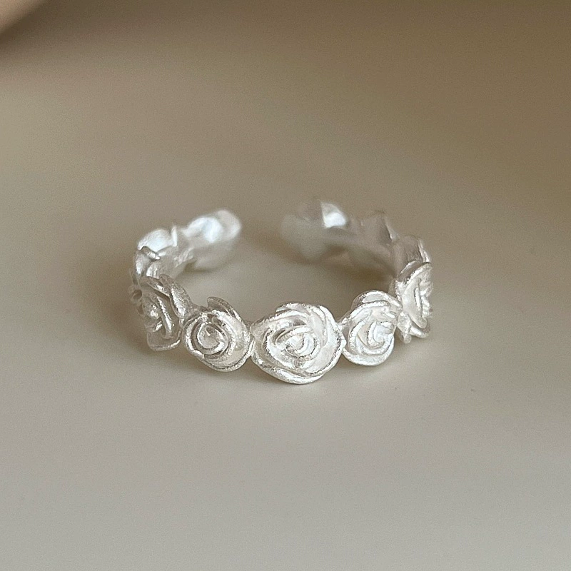 Кольцо Universal JZ серии, серебро 925, регулируемое, ретро летний лёгкий люкс