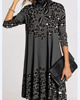 Autumn dress for leisure, 2021 collection, Amazon, suitable for import, city style, high collar, long sleeve, oversize