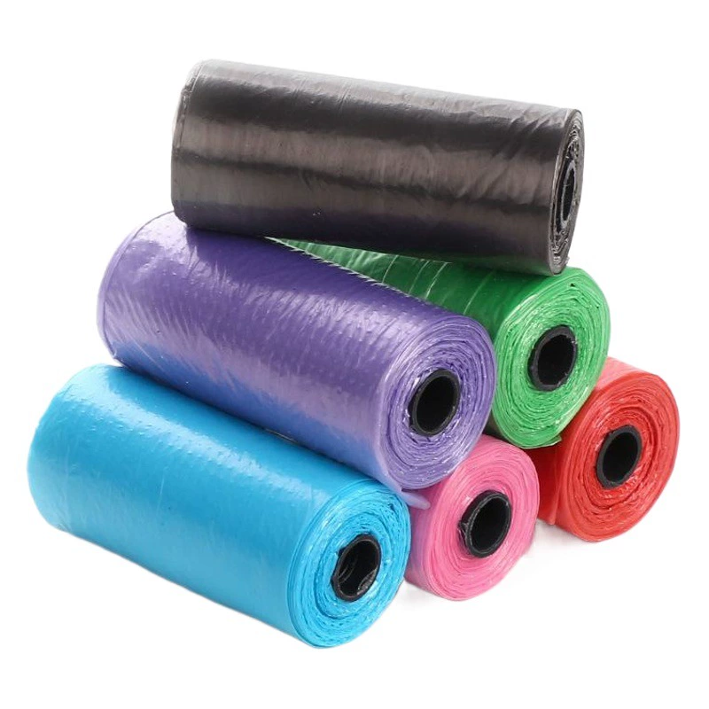 Мешок для мусора для домашних животных Мешок для мусора для собак 15/рулон 20/рулон Кошка и собака Чистка и сантехника оптом