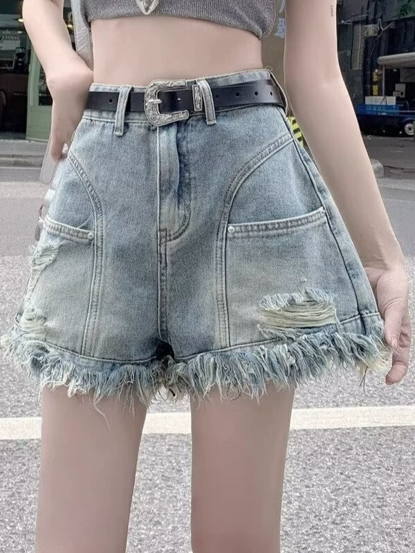 Tide, джинсовая юбка, шорты, тонкие брюки для отдыха, oversize