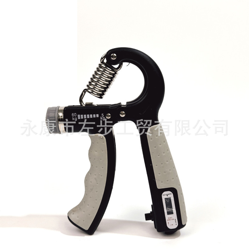 5-60KG計数調整可能握力器男女練習手力腕力指力器フィットネス器材TPEゴム|undefined