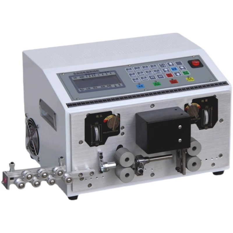 Полностью Автоматическая компьютерная машина для зачистки проводов, машина для резки проволоки, внутренняя и внешняя Встроенная машина для снятия изоляции, машина для зачистки жесткого кабеля