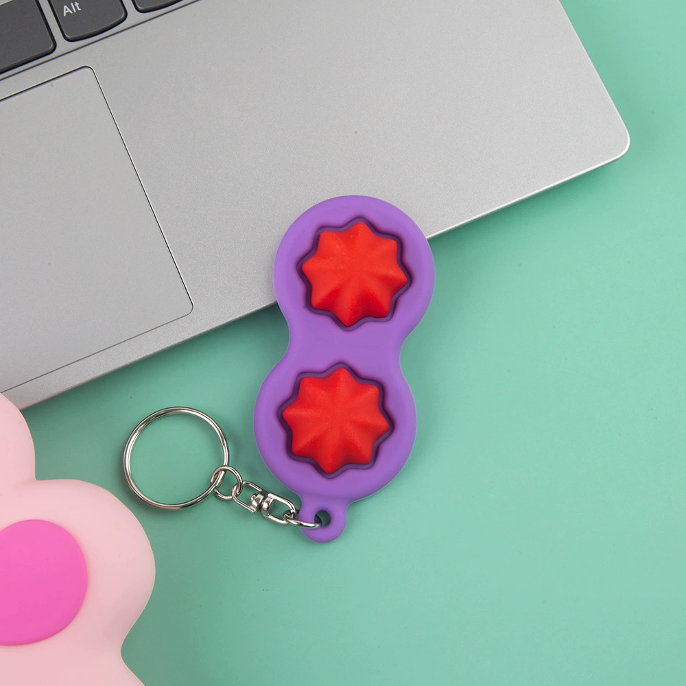 Silicone toy, keychain, accessory, pendant, wholesale