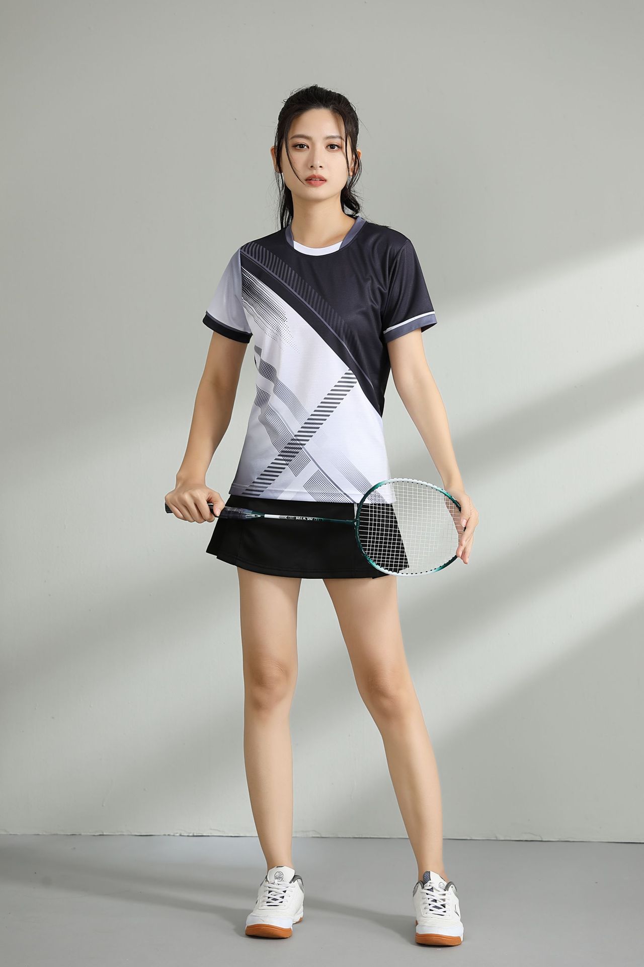 Black set, trousers, women's style