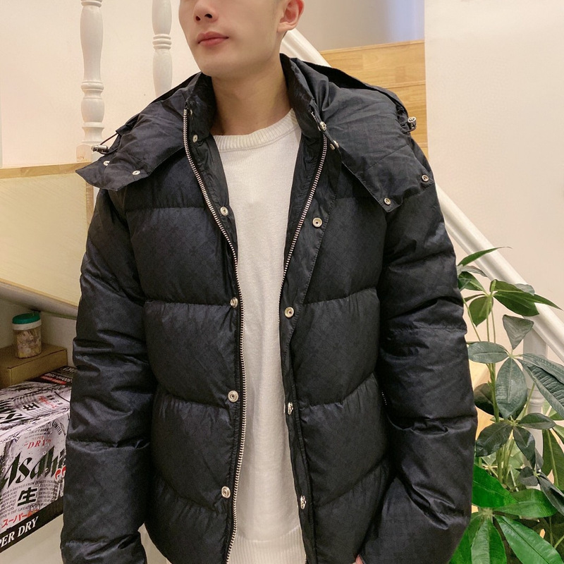 2025 New Cross-Border High-End Version Ch Croton Winter down Jacket with Hidden Pattern Hooded down Jacket for Men and Women 2025 New Cross-Border High-End Version Ch Croton Winter down Jacket with Hidden Pattern Hooded down Jacket for Men and Women