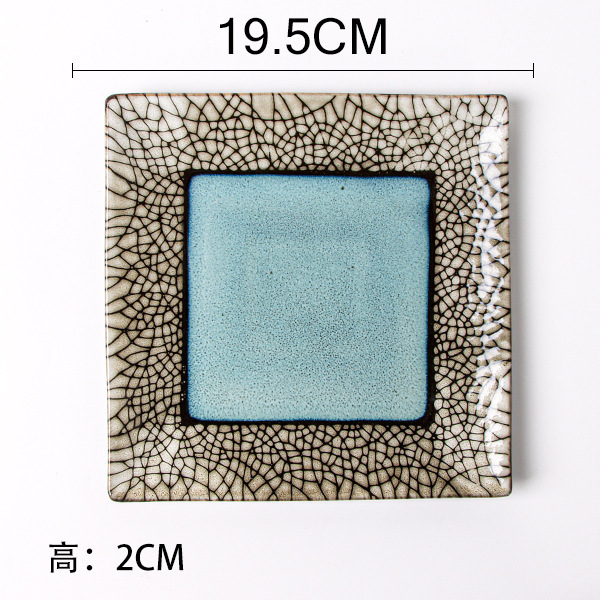 欧式陶瓷餐盘釉下彩手绘盘子家用菜盘沙拉盘创意水果盘牛排盘平盘|undefined