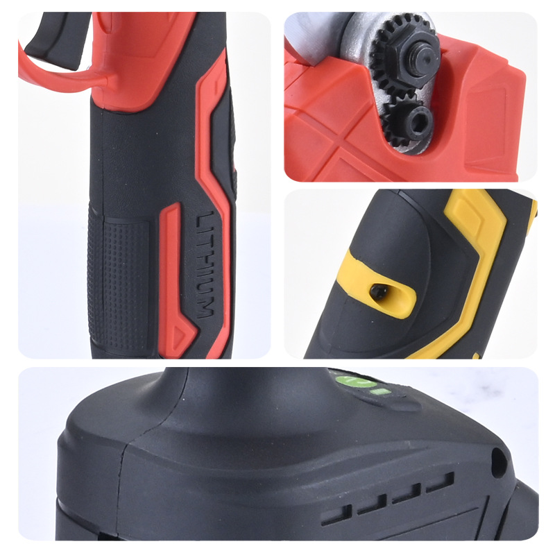 2.8 tijeras eléctricas recargables de jardín de árboles frutales tijeras de litio tijeras eléctricas tijeras de rama tijeras de rama artefacto image 4