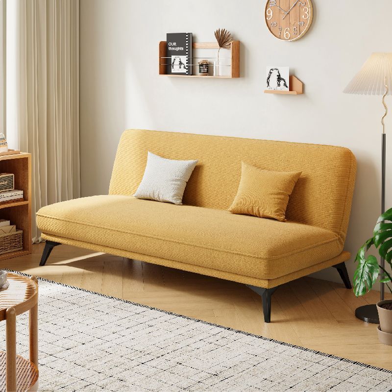 Folding Integrated Sofa Bed Corduroy Living Room Sofa for Sitting and Sleeping Rental House B&B Small Apartment Functional Sofa