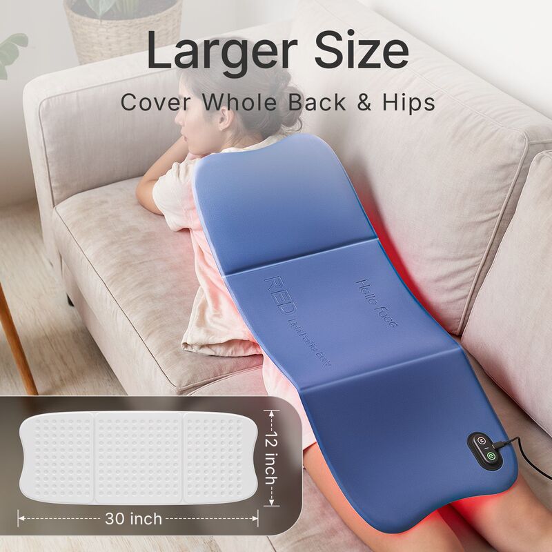 Amazon Led Red Light Mat Home Use Heat Therapy 660Nm Red Light Yoga Blanket Full Body Red Light Mat