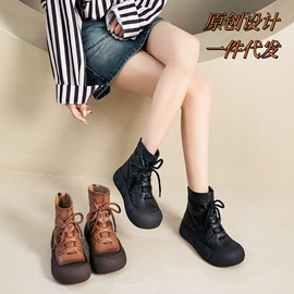 厚底凉鞋;女式皮靴;高跟凉鞋