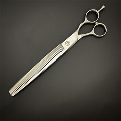 G2-8寸牙剪 440C寵物剪毛剪刀 尾釘款 大尺寸牙剪 八寸牙剪 外貿