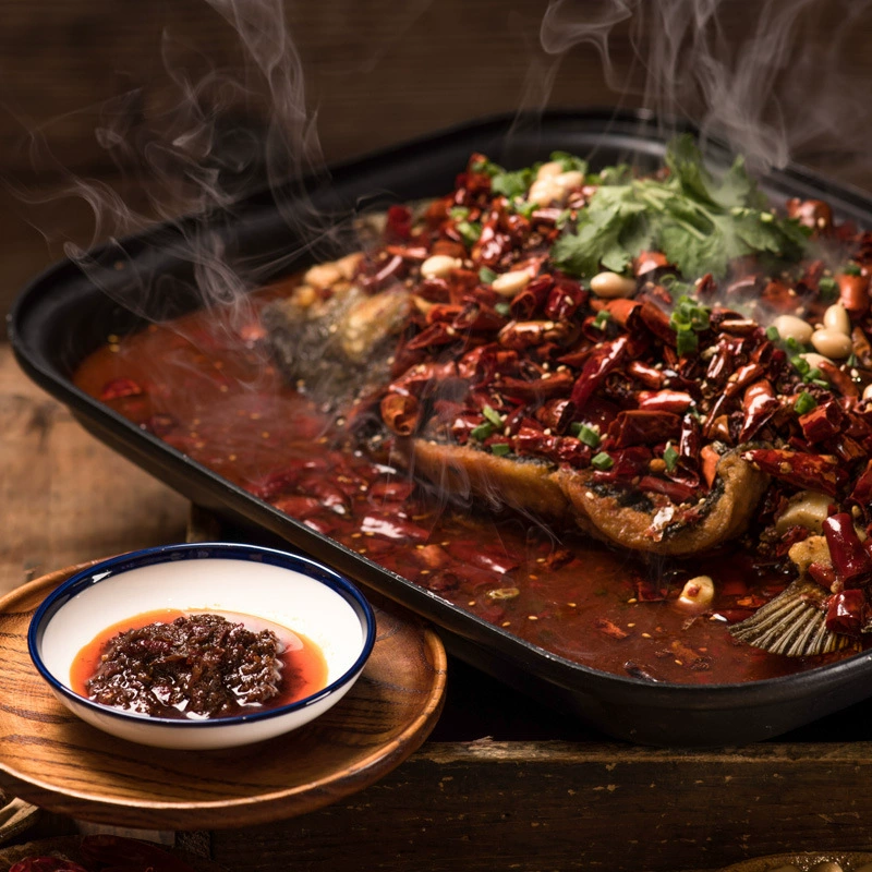 Chongqing huiyouyuan Пряная Рыбная приправа на гриле Ваньчжоу магазин рыбных ароматов на гриле Коммерческая приправа 500 г халяльная еда