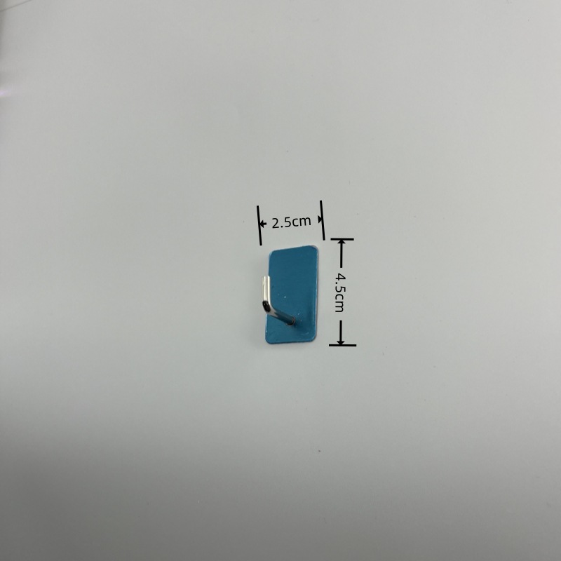 304 gancho de acero inoxidable gancho de ropa de baño sin sacador gancho de metal gancho pegajoso ropa de baño sombrero transfronterizo gancho único autoadhesivo