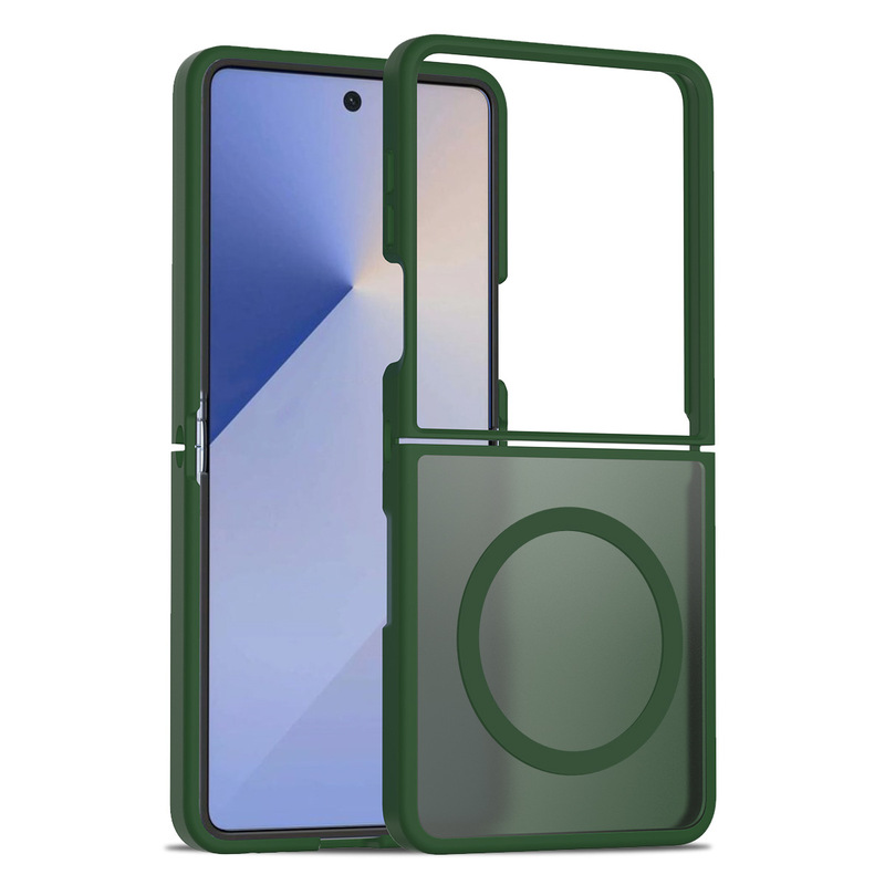 适用三星Z Fold 7左右折叠手机壳Z Flip 7肤感半透磨砂磁吸保护套|undefined