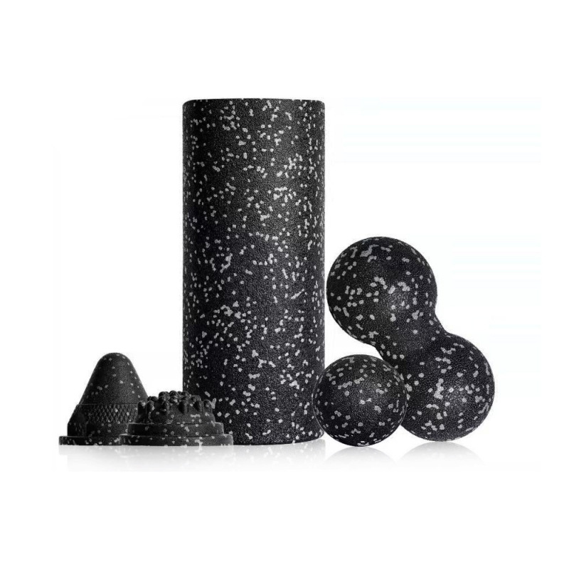 5-in-1 ヨガコラムフォームローラーセットローラーマッサージボール筋膜ボール筋肉リラクゼーションヨガコラムフォームローラー|undefined