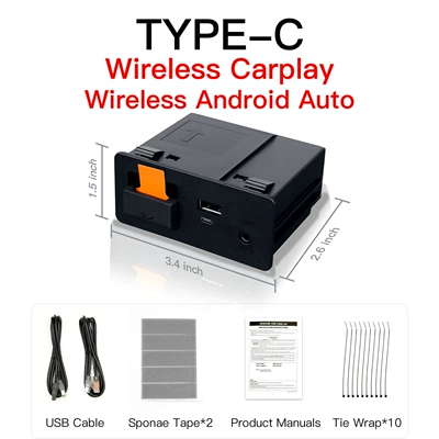 and wireless Android | Simsiz CarPlay və Android Auto