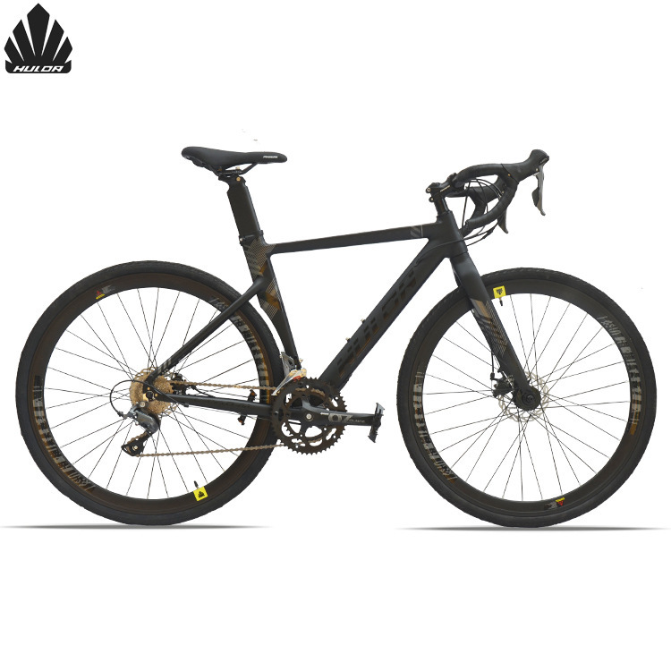 Hulda Storm 700C Road Bicycle Aluminum Alloy Shimano-16 Speed Disc Brake Road Bike