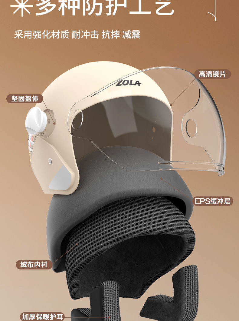 2025 Electric Motorcycle Helmet 3C Certified