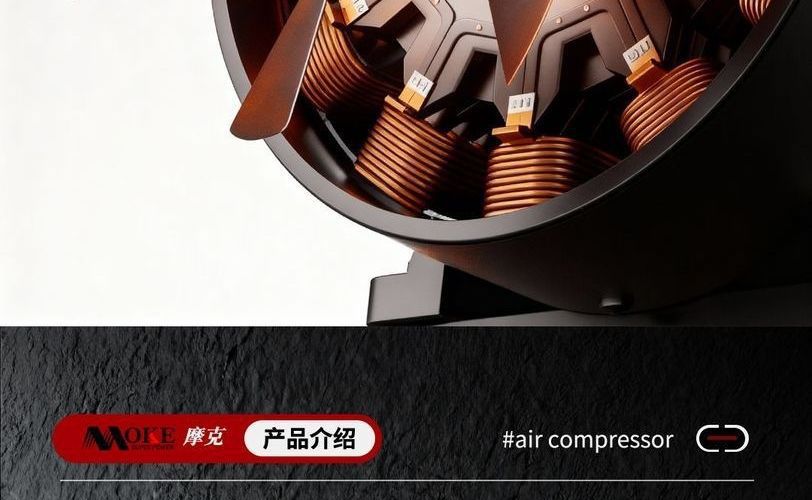 Piston-type industrial-grade air compressor 380V high-pressure air pump for real stone paint 7.5kw air compressor