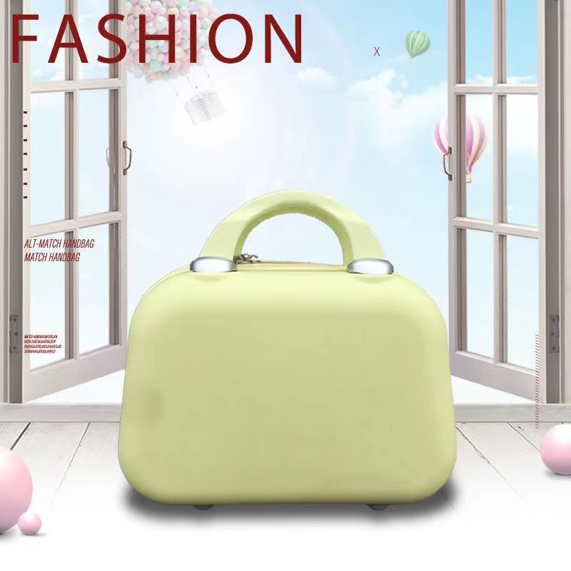 Estuche cosmético japonés con regalo portátil mini maleta de 14 pulgadas para mujer que puede colgar equipaje