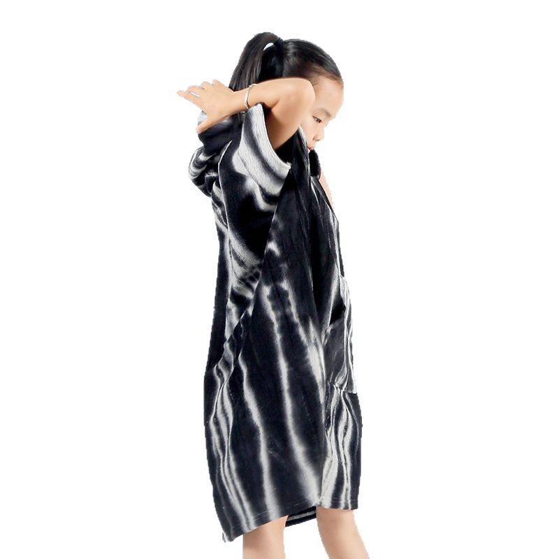 Capa de secado rápido, cambio de ropa, albornoces, felpa de microfibra, capa de playa para adultos, surf en la playa, natación, toalla de baño cálida