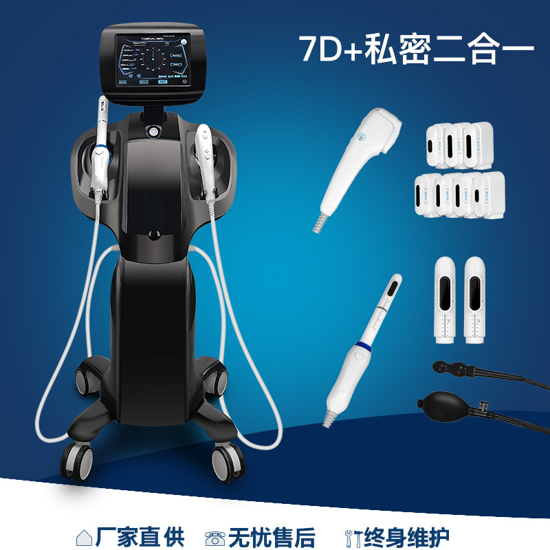 外国貿易クロスボーダー垂直 7D RF マイクロニードルプライベートツーインワン 7DHIFU + VAGTT マンティスナイフダブル逆波メーカー|undefined