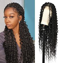 ŷ���Ǽٷ�BoxBraidLaceFrontWig��֯�������ɱ������˿ͷ�׷���