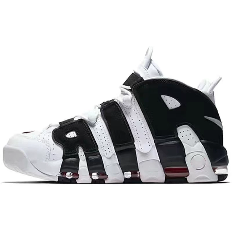 New Putian Shoes Version Pippen Big Air Black and White Panda Air More Uptempo Men's and Women's Basketball Shoes New Putian Shoes Version Pippen Big Air Black and White Panda Air More Uptempo Men's and Women's Basketball Shoes