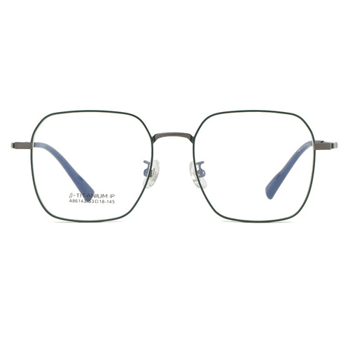 86143新款半钛眼镜框男大框商务镜架韩潮时尚学生度数近视光学架